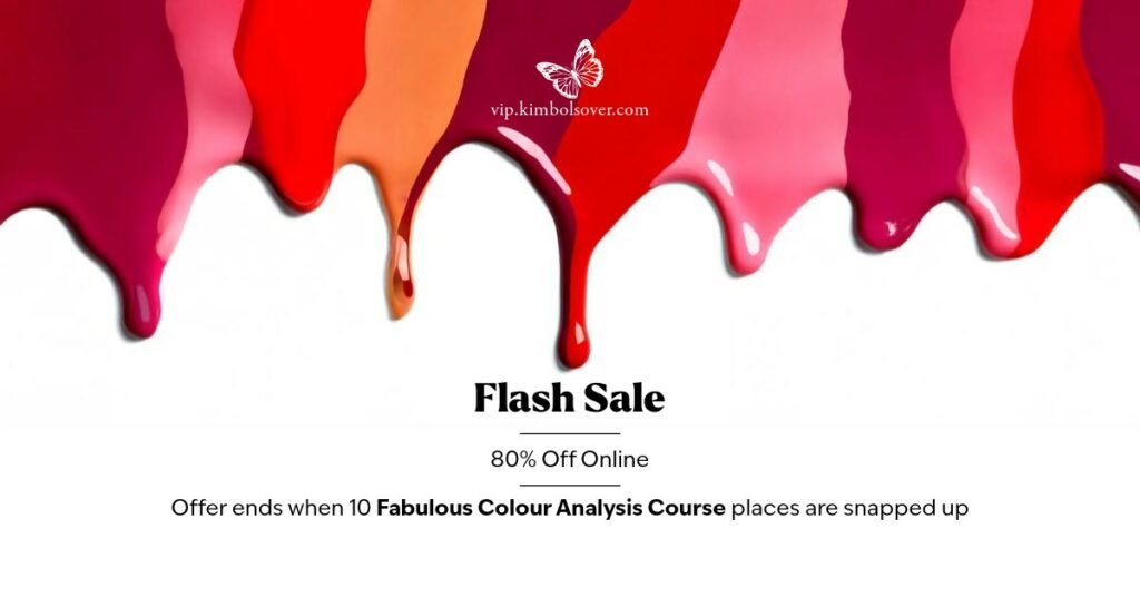 flash sale - fabulous colour analysis course